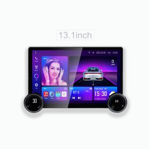 เครื่องเสียงรถยนต์ Android พร้อมปุ่มหมุนคู่
