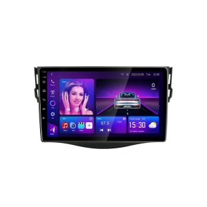 Toyota Rav4 2007-2011 เครื่องเล่นแอนดรอยด์สำหรับรถยนต์