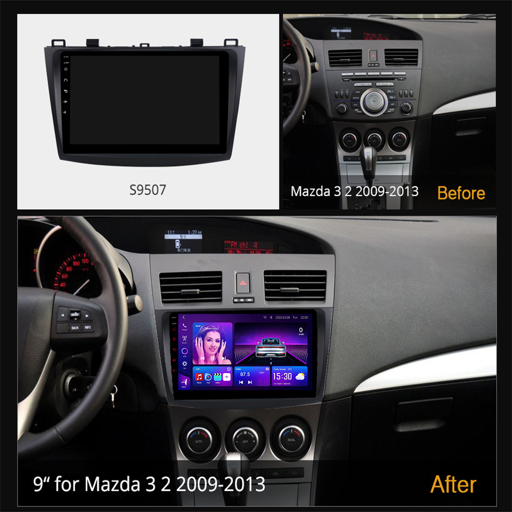 Mazda 3 2010-2013 car android Frame - SKY Universe Mazda 3 2010-2013 car android Frame