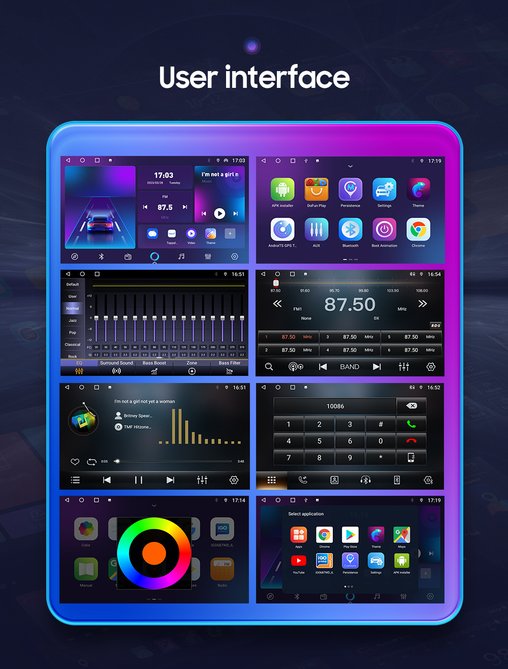 Car Indash 1din Car Android